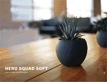Tablet Screenshot of herosquadsoft.com